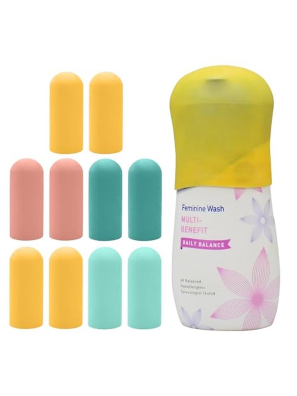 Travel Bottle Covers Silicone Leak Proof Toiletry Bottle Covers 10 Pack Travel